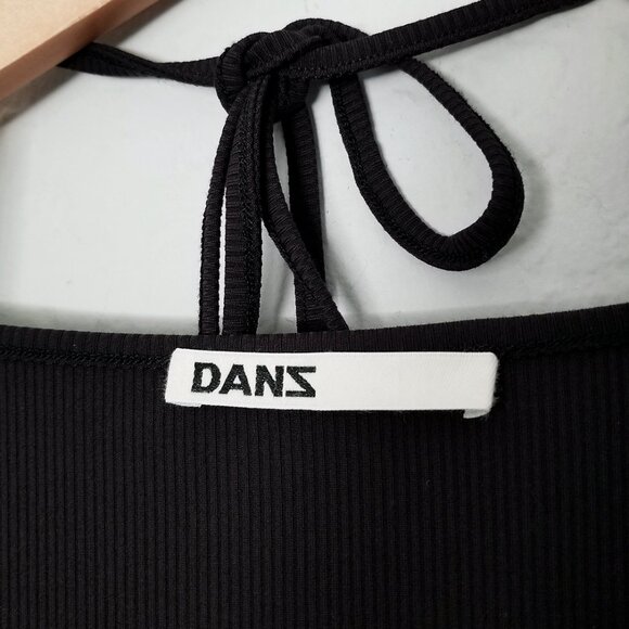 Danz New York FIR Hook & Eye Long Sleeve Top with Front Tie Slit Long Sleeves 38 - Picture 10 of 16